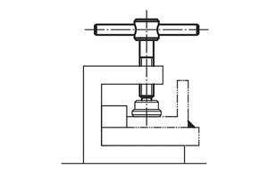 Knebelschrauben
mit festem oder losem Knebel DIN 6304 bzw. DIN 6306